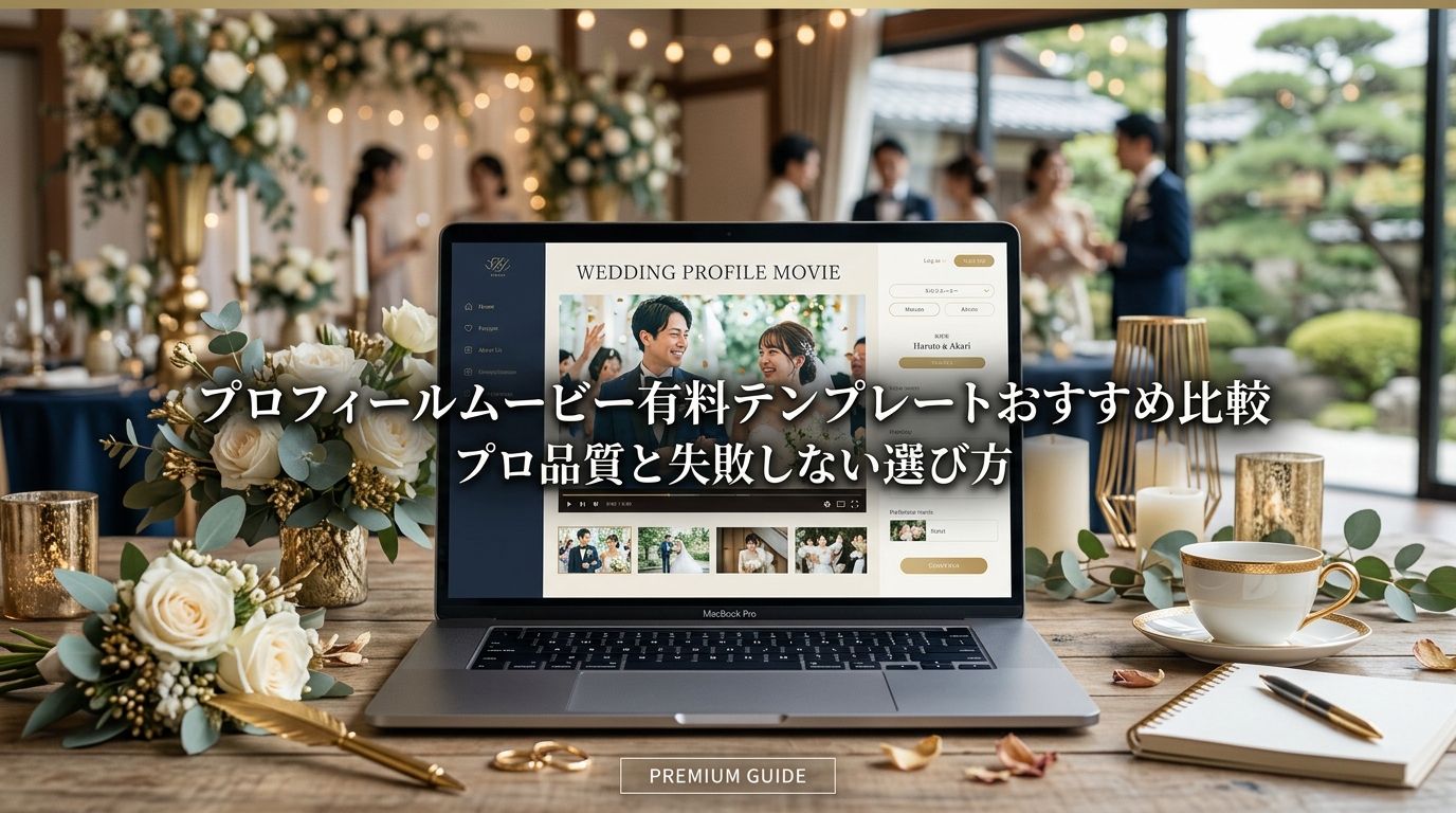 プロフィールムービー有料テンプレートおすすめ比較｜プロ品質と選び方