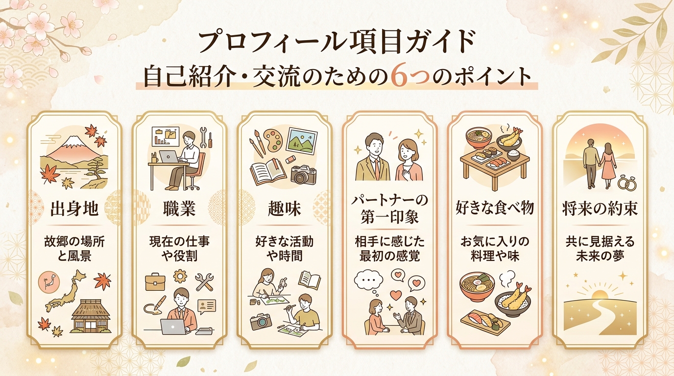 結婚式自己紹介スライドおすすめ記載項目20選図解